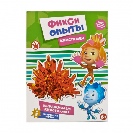 Опыты Фиксики Кристаллы