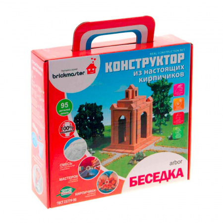 Конструктор из кирпичиков Брикмастер Беседка